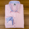 Grenouille Classic Long Sleeve Pink Check Shirt