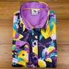 Grenouille Long Sleeve Lavender & Lemon Black Print Shirt