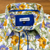 Grenouille Ladies Blue & Yellow Anemone Flower Shirt