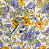 Grenouille Ladies Blue & Yellow Anemone Flower Shirt