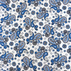 Grenouille Ladies Long Sleeve Royal Blue Paisley Print Shirt