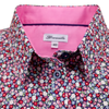 Grenouille Ladies Pink, Blue and Red Floral Print Shirt