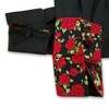 Grenouille Ladies Black & Red Rose Western Shirt