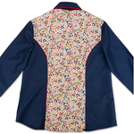Grenouille Ladies Navy, Red and Floral Western Shirt